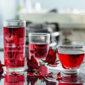 Sorrel — Jamaican sorrel drink at Island Spice restaurant